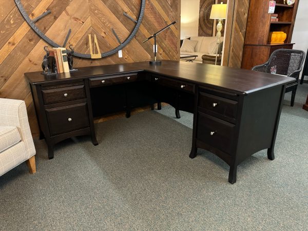 Lamb Woodworking - Carlisle L Desk - Image 2